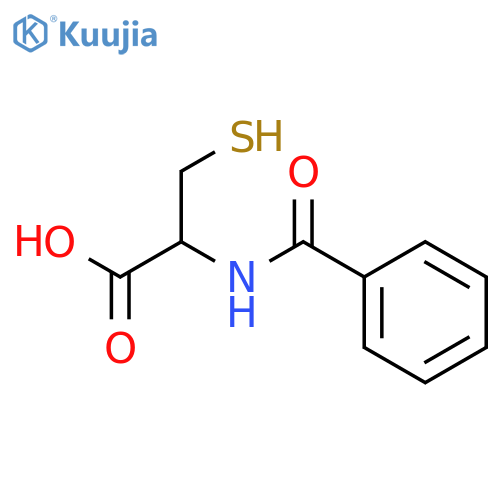 DL-Cysteine, N-benzoyl- structure