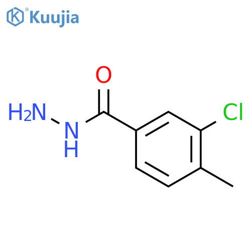 3-Chloro-4-methylbenzohydrazide structure