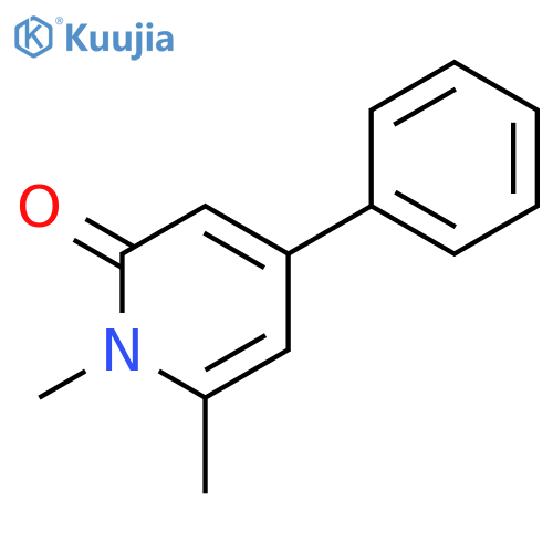 1,6-dimethyl-4-phenyl-1,2-dihydropyridin-2-one structure