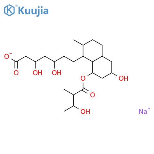(R)-3’’-Hydroxy Pravastatin Sodium Salt structure