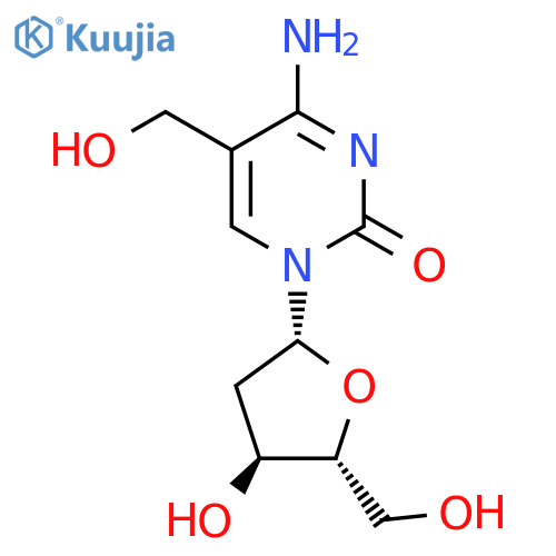 Cytidine, 2'-deoxy-5-(hydroxymethyl)- structure