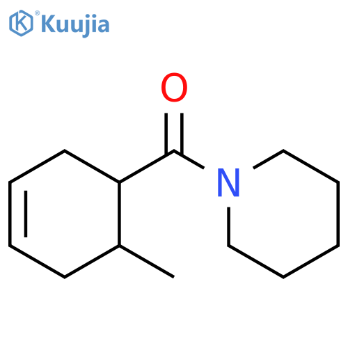 Methanone,(6-methyl-3-cyclohexen-1-yl)-1-piperidinyl- structure
