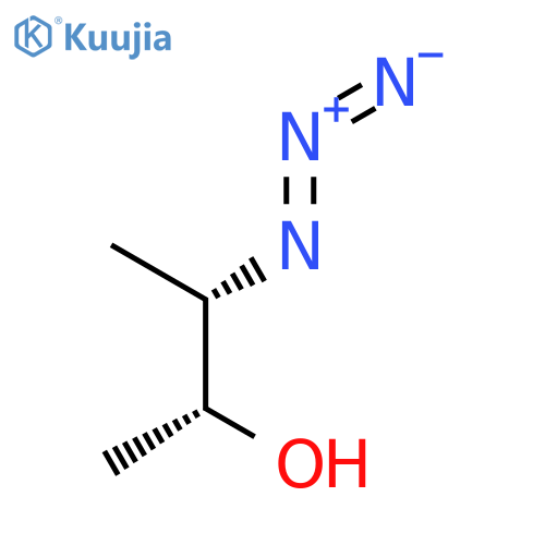 2-Butanol, 3-azido-, (R*,S*)- structure