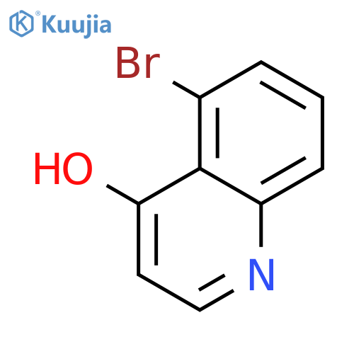 5-Bromoquinolin-4-ol structure