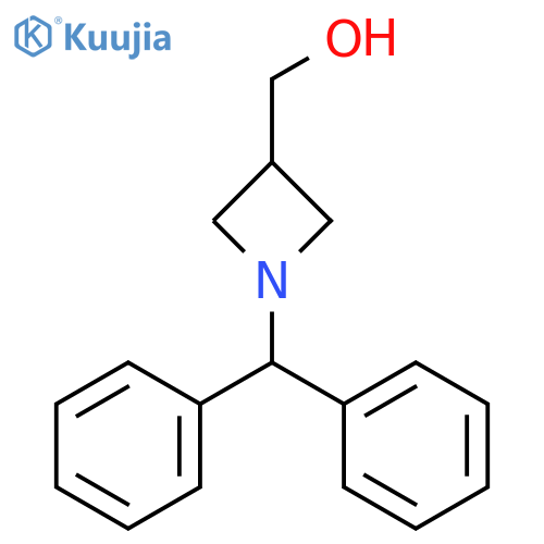 (1-Benzhydrylazetidin-3-yl)methanol structure