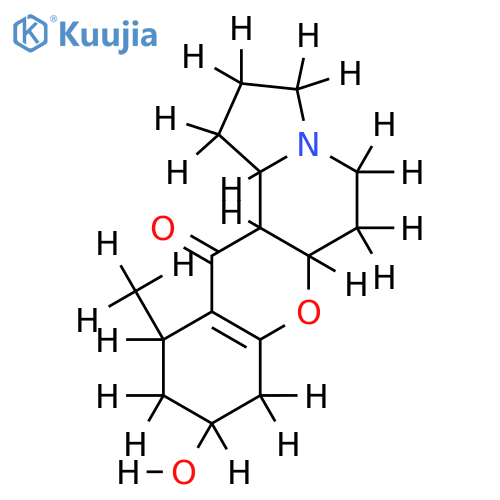 14xi-hydroxy-(8xi,9xi,16xiH)-13,14,15,16-tetrahydro-eleocarpine structure