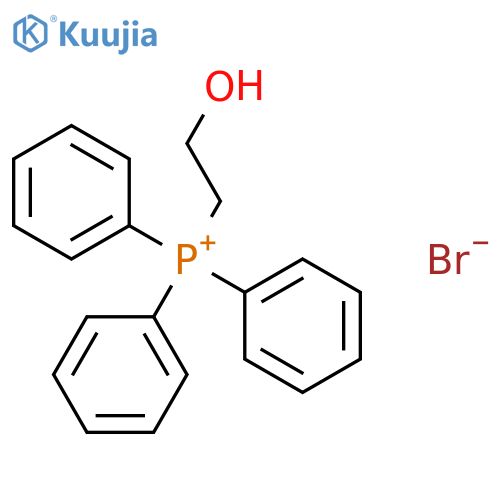 (2-Hydroxyethyl)triphenylphosphonium bromide structure