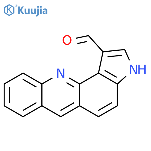 3H-Pyrrolo[2,3-c]acridine-1-carboxaldehyde structure