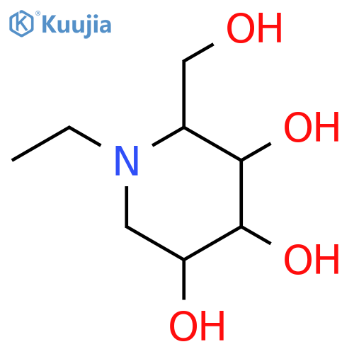 N-EthyldeoxynojirimycinHCl structure