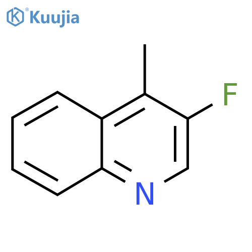 3-Fluoro-4-methylquinoline structure