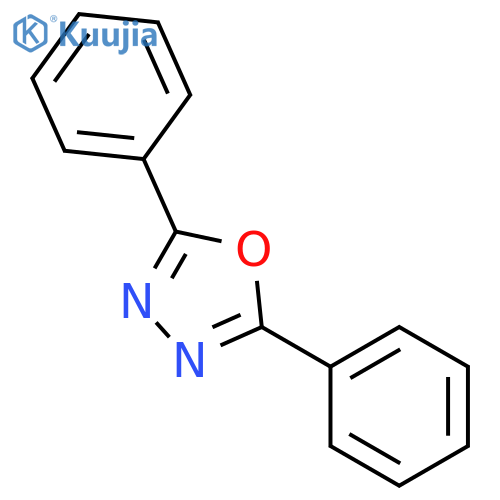 2,5-Diphdnyl-1,3,4-oxadiazole structure
