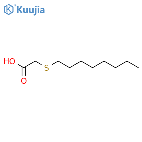 2-octylsulfanylacetic Acid structure
