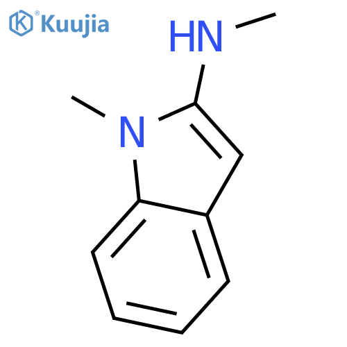 N,1-Dimethyl-1H-indol-2-amine structure
