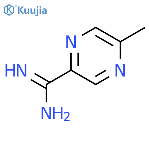5-Methylpyrazine-2-carboximidamide structure