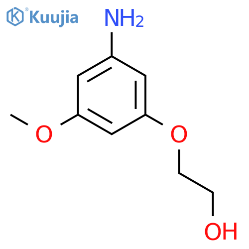 2-(3-amino-5-methoxyphenoxy)ethan-1-ol structure