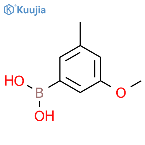 (3-Methoxy-5-methylphenyl)boronic acid structure