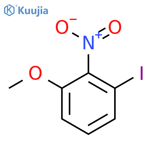 1-Iodo-3-methoxy-2-nitrobenzene structure