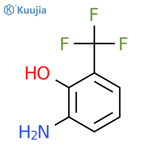 3-Amino-2-hydroxybenzotrifluoride structure