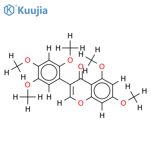Penta-Me ether-2',4',5,5',7-Pentahydroxyisoflavone structure