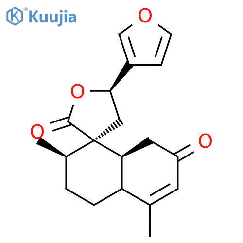 Spiro[furan-3(2H),1'(7'H)-naphthalene]-2,7'-dione,5-(3-furanyl)-2',3',4,4',4'a,5,8',8'a-octahydro-2',5'-dimethyl-,(1'R,2'R,4'aR,5R,8'aS)- structure