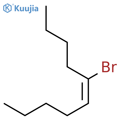 5-DECENE, 5-BROMO-, (E)- structure