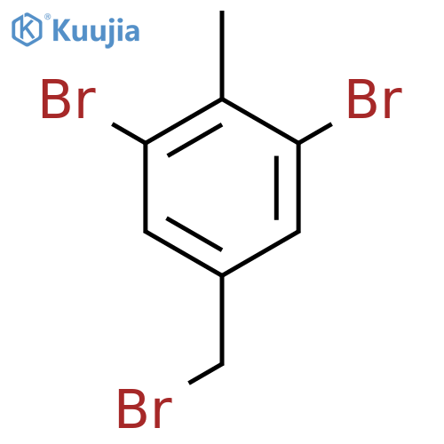 Benzene, 1,3-dibromo-5-(bromomethyl)-2-methyl- structure