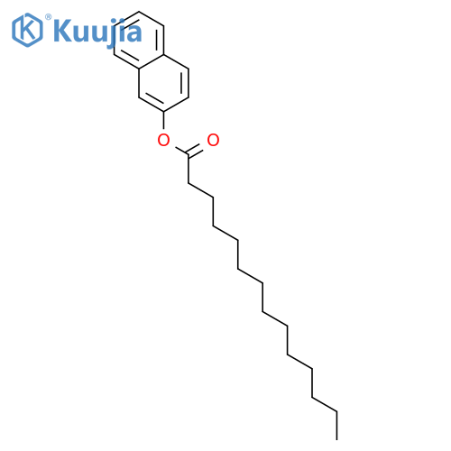 2-Naphthyl myristate structure