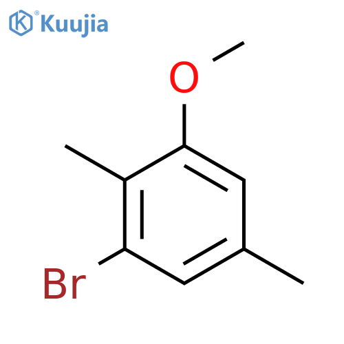 1-bromo-3-methoxy-2,5-dimethylbenzene structure