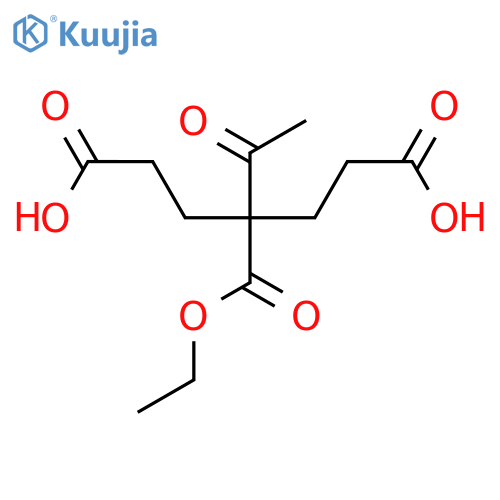 4-Acetyl-4-(Ethoxycarbonyl)Heptane-1,7-Dioic Acid structure