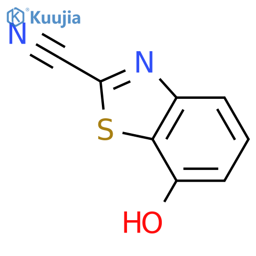 7-Hydroxybenzodthiazole-2-carbonitrile structure
