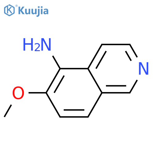 6-methoxyisoquinolin-5-amine structure
