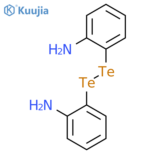 BENZENAMINE, 2,2'-DITELLUROBIS- structure