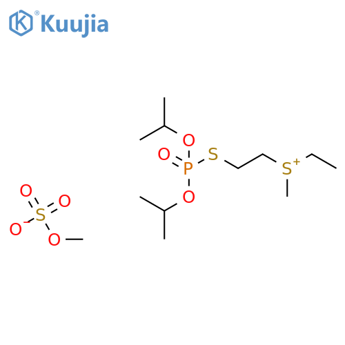 3-Oxa-5-thia-8-thionia-4-phosphadecane, 2,8-dimethyl-4-(1-methylethoxy)-, 4-oxide, methyl sulfate (1:1) structure
