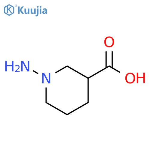 1-AMino-piperidine-3-carboxylic acid structure