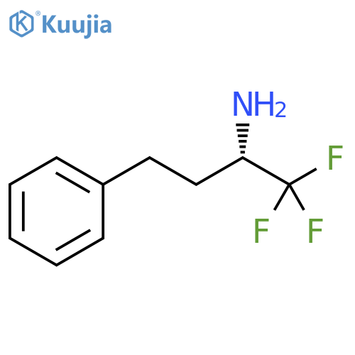 (2S)-1,1,1-TRIFLUORO-4-PHENYLBUTAN-2-AMINE structure