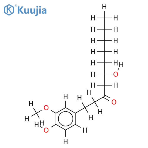 (+)(S) -gingerol structure