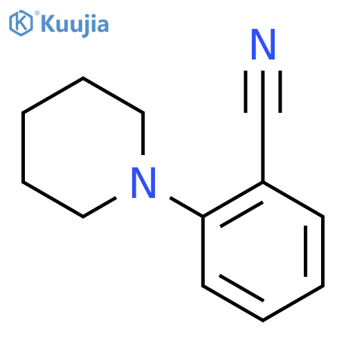 2-Piperidinobenzonitrile structure