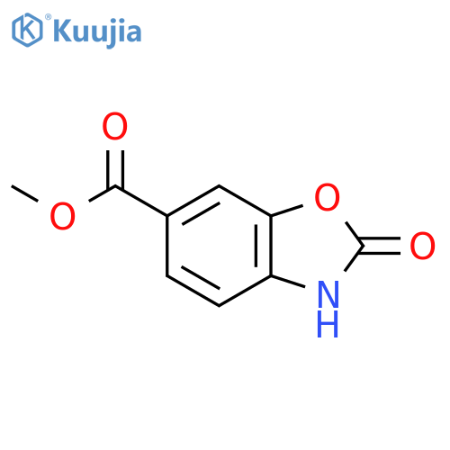 methyl 2-oxo-3H-1,3-benzoxazole-6-carboxylate structure