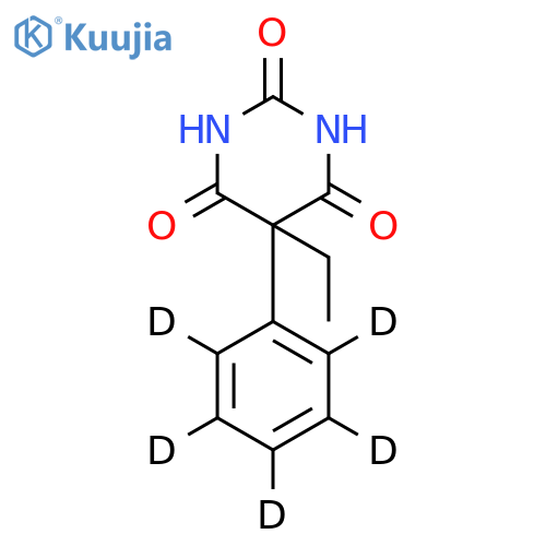 2,4,6(1H,3H,5H)-Pyrimidinetrione,5-ethyl-5-(phenyl-d5)- (9CI) structure