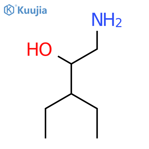 1-amino-3-ethylpentan-2-ol structure