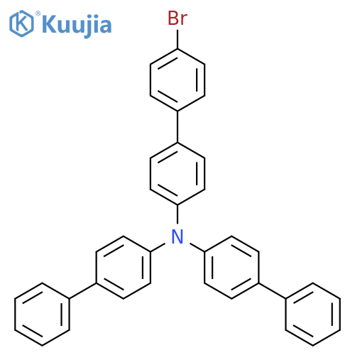 N-[4-(4-Bromophenyl)phenyl]-4-phenyl-N-(4-phenylphenyl)aniline structure
