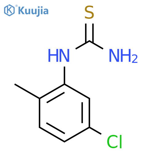 1-(5-Chloro-2-methylphenyl)-2-thiourea structure