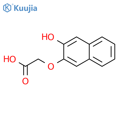 2-(3-Hydroxy-2-naphthalenyl)oxyacetic Acid structure