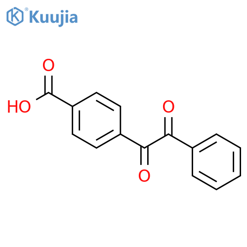 Benzoic acid,4-(2-oxo-2-phenylacetyl)- structure