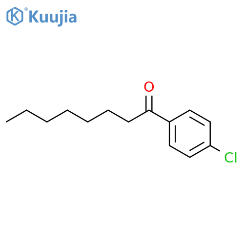1-Octanone, 1-(4-chlorophenyl)- structure