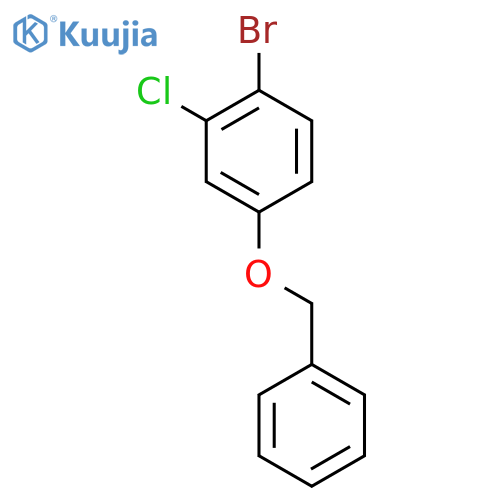 4-(Benzyloxy)-1-bromo-2-chlorobenzene structure