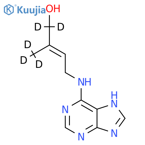 trans-Zeatin-d5 structure