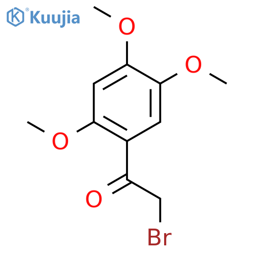 2-bromo-1-(2,4,5-trimethoxyphenyl)ethan-1-one structure