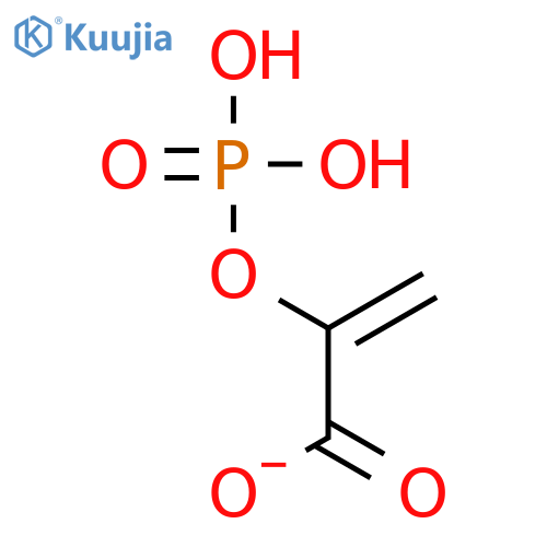 2-Propenoic acid,2-(phosphonooxy)-, ion(1-) structure