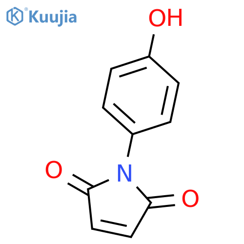 N-(4-Hydroxyphenyl)maleimide structure